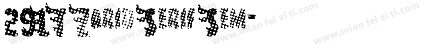29LT Zarid Serif Sem字体转换
